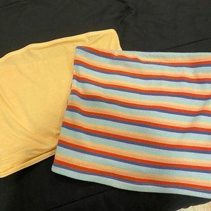 Two American Eagle Tube Tops